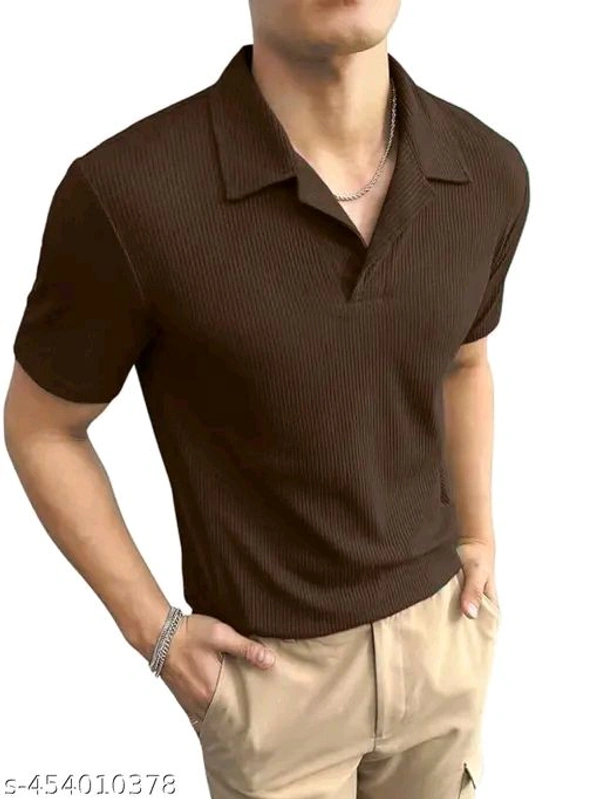 U.S. Polo Assn. Men's Collar t-shirt, Old money T-shirt - Bone, L