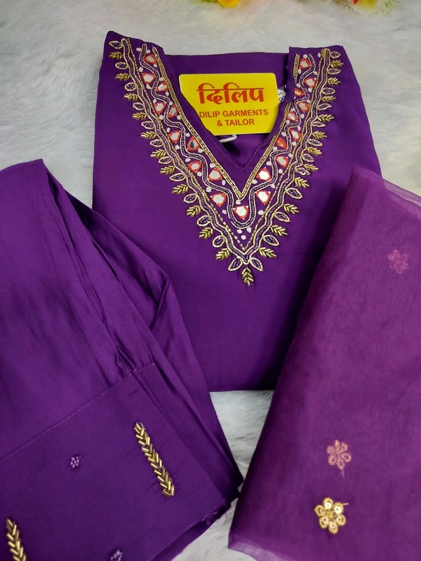 Kurti Pant Set Fancy - Pigment Indigo, L