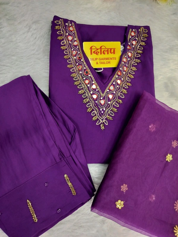 Kurti Pant Set Fancy - Pigment Indigo, Xl