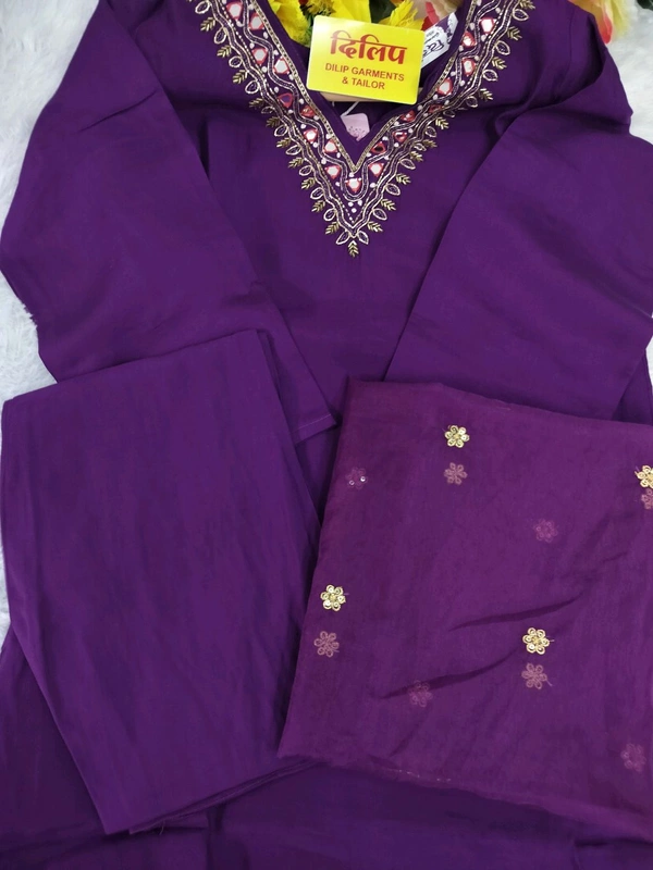 Kurti Pant Set Fancy - Pigment Indigo, Xl