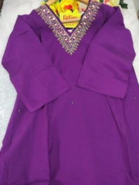 Kurti Pant Set Fancy - Pigment Indigo, 2xl