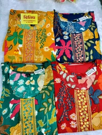 Reyon Kurti Pant 3xl - Red Orange