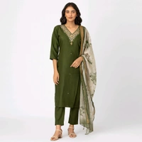 Kurti Pant Roman Silk - M