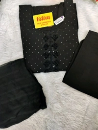 Kurti Pant Special Black - Black, L