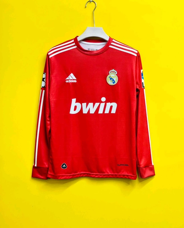 Real Madrid Ronaldo Full Sleeve  - Red, Large
