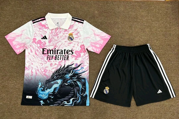 Real Madrid With Shorts - Magenta / Fuchsia, XXL