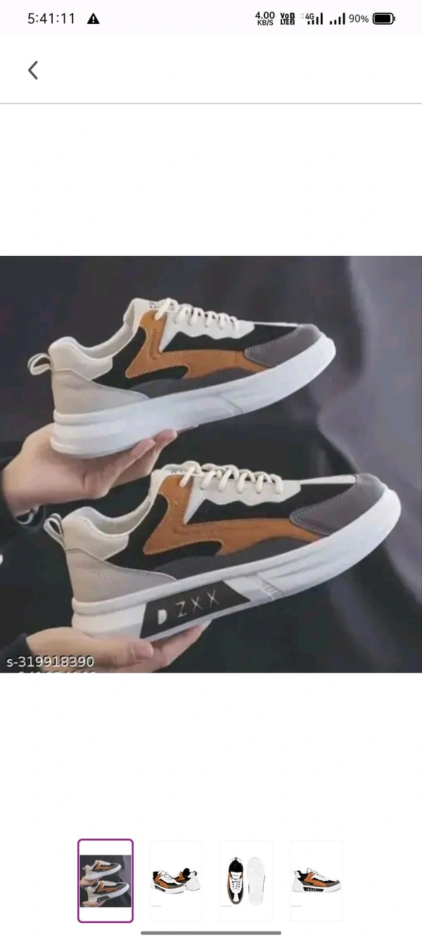 Men's Running Shoes Ultra Lightweight Breathable Walking Shoes Non Slip Athletic Fashion Sneakers Mesh Workout Casual Sports - Raw Sienna, 7