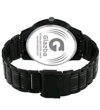 Black Analog Watch For Men's Glazba Premium Quality Watch 