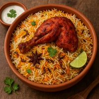 Liciyi: Chicken Tandoori Biryani: For Family, Party , 1KG - 1KG