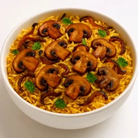 Vag Mushroom Biryani 
