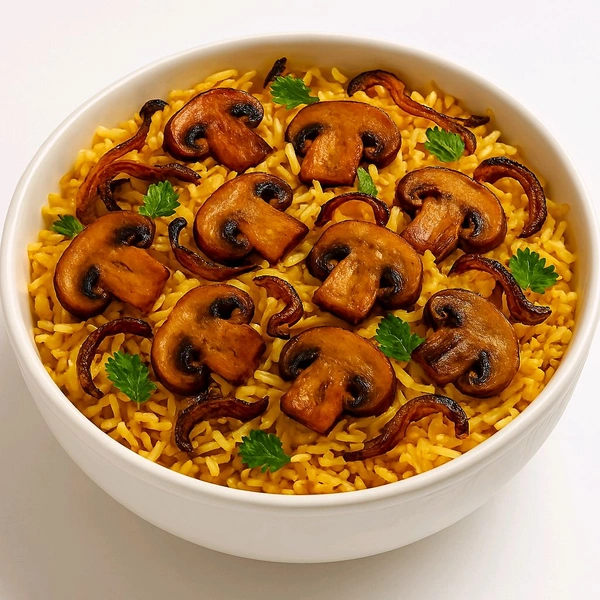 Vag Mushroom Biryani 