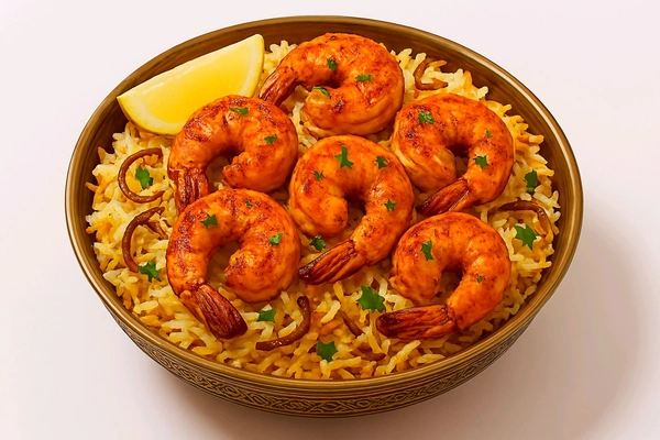 Prawns Biryani (Fish) 