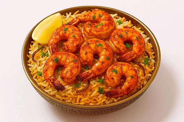 Prawns Biryani (Fish) 