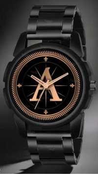Black Classic Watch For Men  - Black