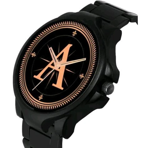 Black Classic Watch For Men  - Black