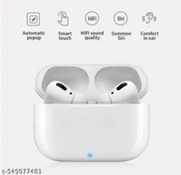 Airpod Pro with Case True Wireless Bluetooth Earphones with upto 10 Hours of Playtime - White