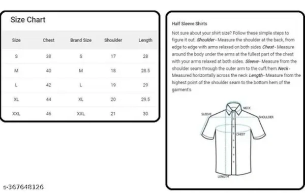 Men's Checked Regular Spread Collar Black Shirts - S