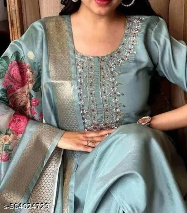 Olive Kurta Full Set - Xs