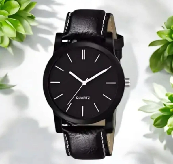Quartz Black Premium Watch For Men