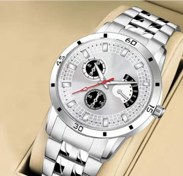 Luxury Stainless Steel Men’s Stylish Watch - Blue