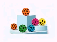 BounceBlast™ Super Bouncy Ball – High Bounce Rubber Ball for Kids, Fun Toy for Indoor & Outdoor Play (Random Color)
 - Green