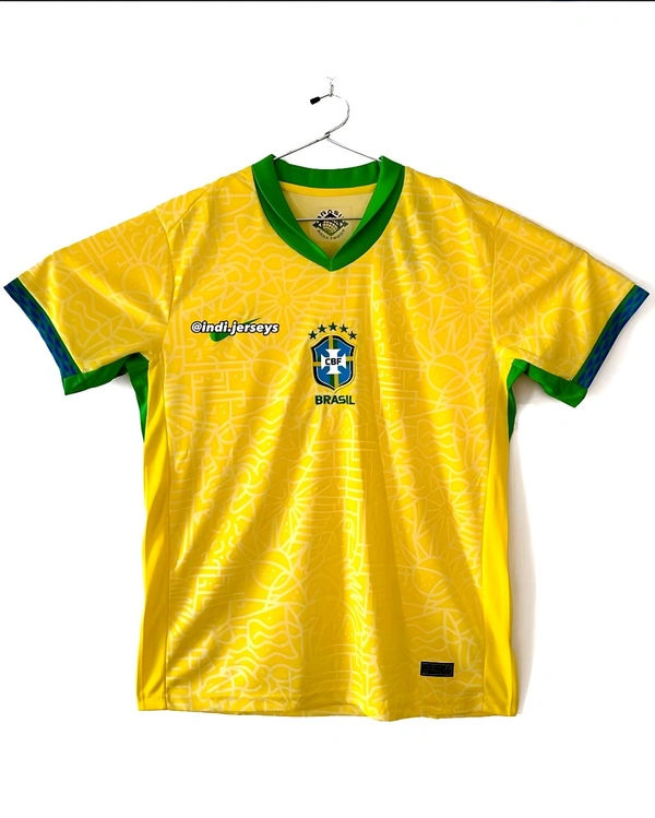 Brazil Premium Quality Jersey - Corn, M