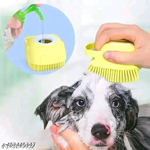 Pet Shampoo Bath Brush 