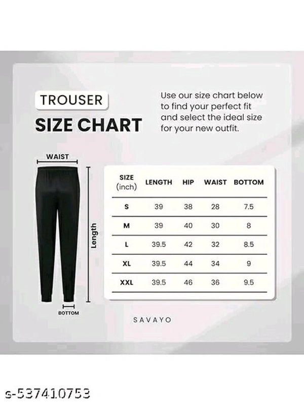 Mens White Korean Style Trousers  - White, 28