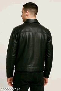 Mens Premium Black Jacket  - Black, L