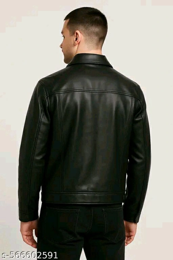 Mens Premium Black Jacket  - Black, L