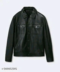 Mens Premium Black Jacket  - Black, L