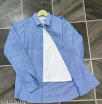 Khadi Shirts Old Money Aesthetic  - Jordy Blue, M
