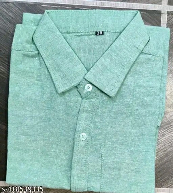 Khadi Shirts Old Money Aesthetic  - Mint Green, L