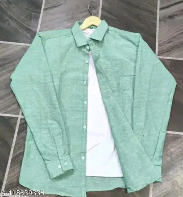 Khadi Shirts Old Money Aesthetic  - Mint Green, L