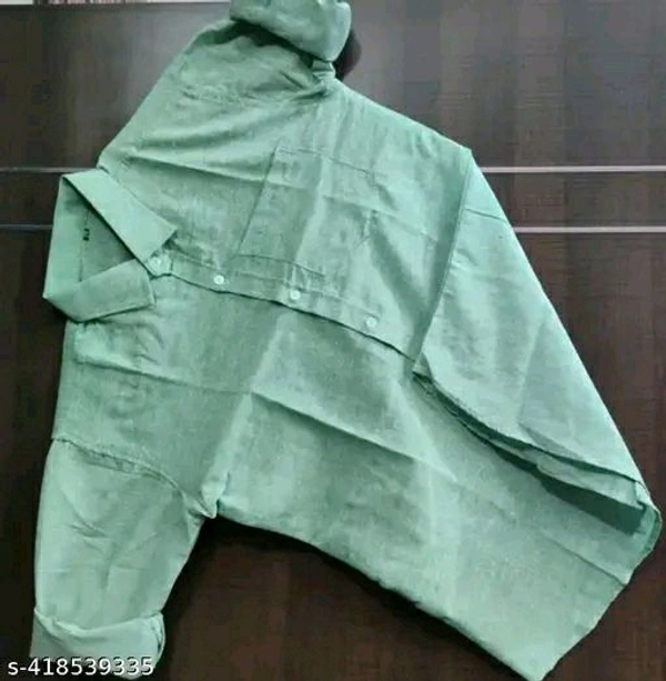 Khadi Shirts Old Money Aesthetic  - Mint Green, XXL