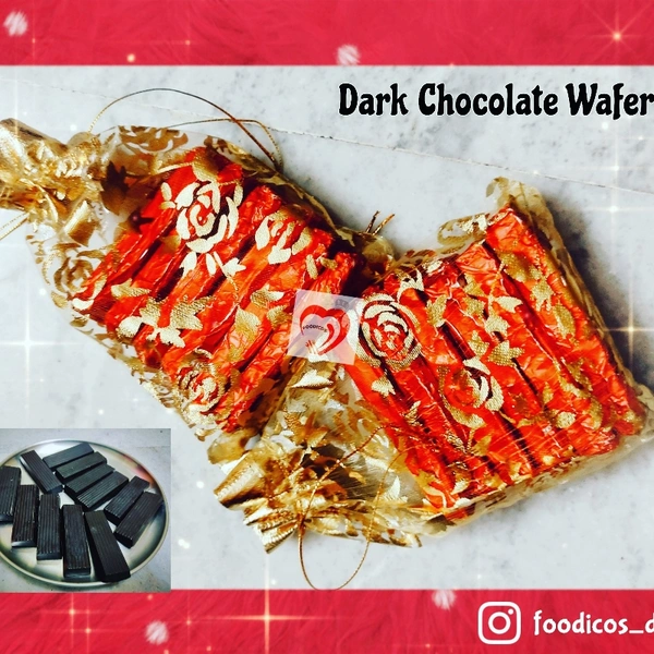 FOODICOS DELIGHT Dark Chocolate Wafer - 10