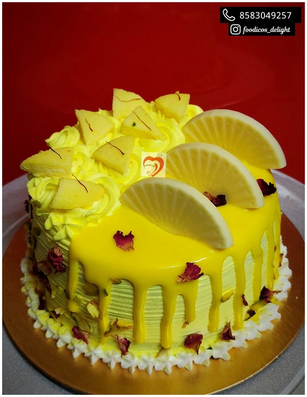 FOODICOS DELIGHT Rasmalai Cake