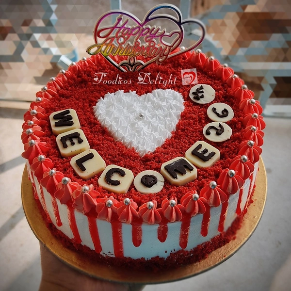 FOODICOS DELIGHT Red Velvet (With Cream Cheese)