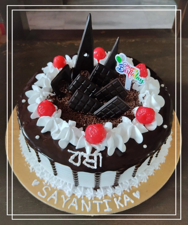 FOODICOS DELIGHT Chocolate Loaded black Forest (Eggless)