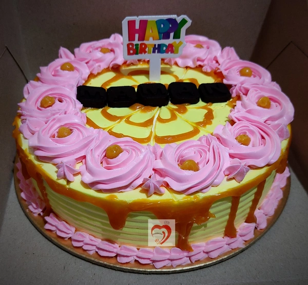 FOODICOS DELIGHT Butterscotch Cake 2 (Eggless)