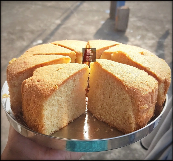 FOODICOS DELIGHT Plain Tea Time Cake (1 Pound)