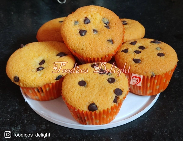 FOODICOS DELIGHT Choco Chip Muffins - 6