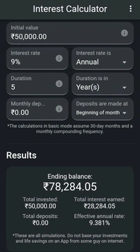 INVESTMENT PLAN - 2 [5Years] 