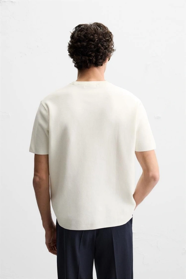 URBANKNIT  Bart Graphic “Parental Advisory” Cotton T-Shirt - White, L