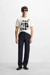 URBANKNIT  2PAC Tribute Graphic Cotton T-Shirt
 - White, M