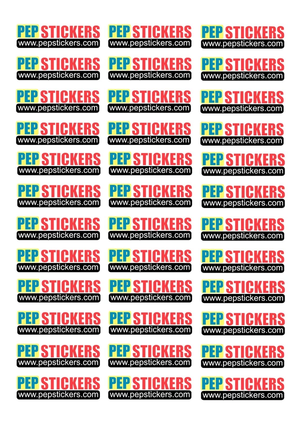 Stickers For Branding - 12"x12"