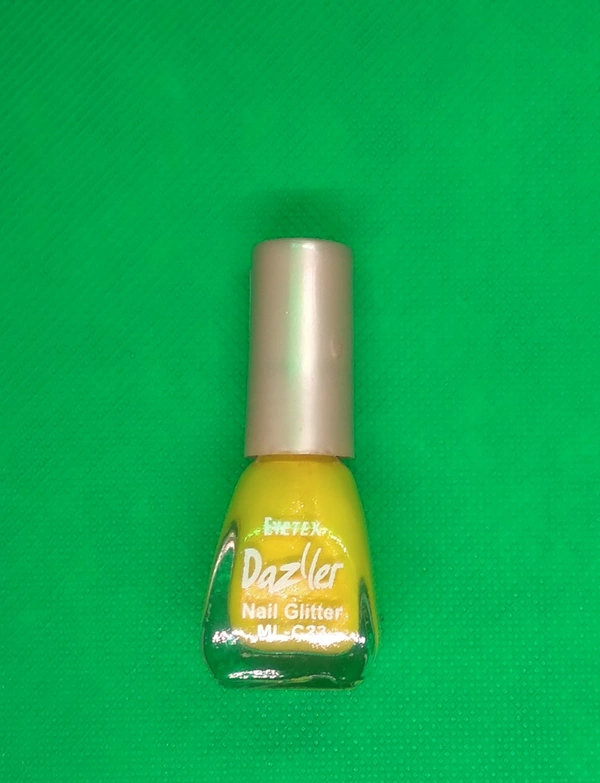 Eyetex Dazller Nail Colour - Yellow, 6.5ml
