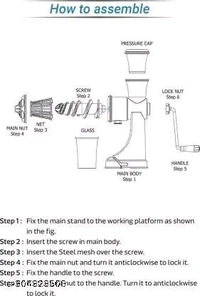 Hand Juicer With Buy One Get One Offer