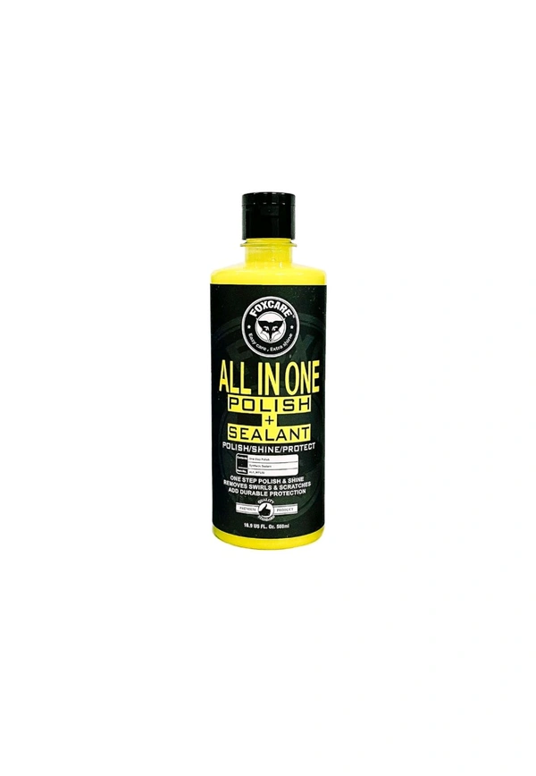 Foxcare All In One Polish With Selant & Microfiber Clothe  - 500ml