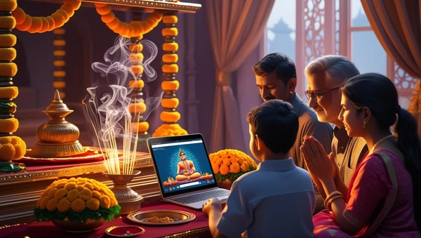 Offering Pooja